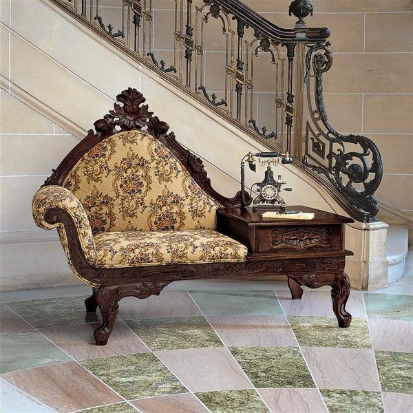 Design Toscano Victorian-Style Gossip Bench AF1251